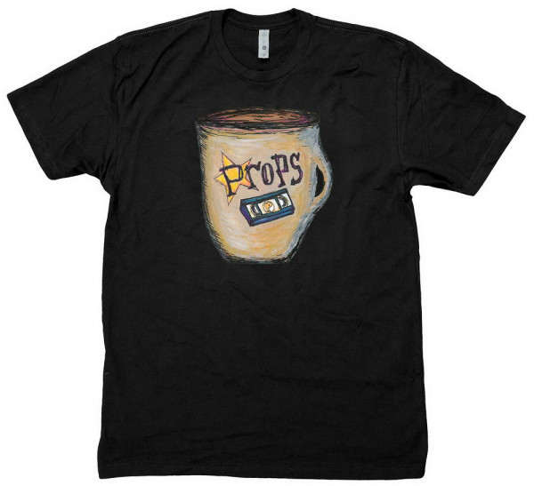 PROPS Coffee & VHS T-shirt black L