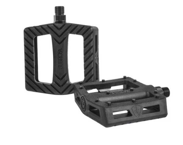 SUBROSA "ROSE" PLASTIC - PEDALS - PEDALEN black