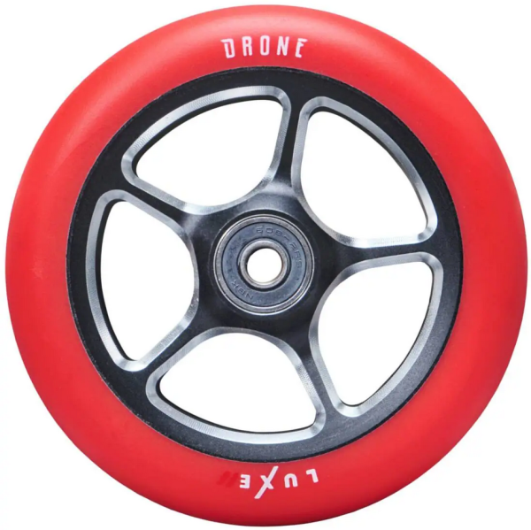 DRONE LUXE II WHEEL - ROLLE 110mm red